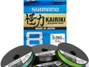 Shimano Kairiki 8, grå - 150m